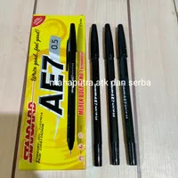 Pulpen Standard AE7 Hitam/merah/biru Pen AE7 Murah