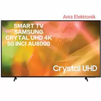 SMART TV SAMSUNG CRYTAL UHD 4K 50 INCI AU800 (NEW RESMI 2021)