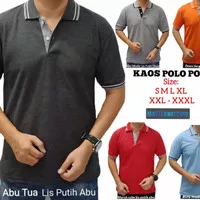 kaos kerah polo shirt polos seragam karyawan/pormosi/seragam/murah/