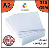 Kertas Art Carton 310 GSM / Kertas Art Karton 310 GR A2 60 x 42 cm