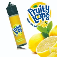 Fruity Loops - Lemon Squash - 60ml 0MG Liquid Vape Vapor Tanpa nicotin