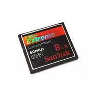 CF Card 8GB Sandisk Extreme 60MBs Compact Flash Memory Card Industrial