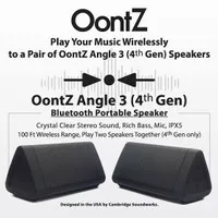 OONTZ Angle 3 Cambridge Soundworks BT Speaker - Garansi Resmi Axindo