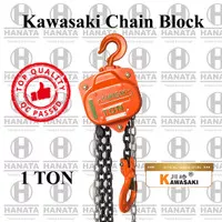 Kawasaki Chain Block 1 T x 15 M (GARANSI 1 TAHUN)