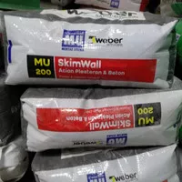 MU 200 semen instan mortar utama weber kiloan kg