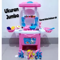 Mainan Kitchen Set Jumbo - Masak Masakan Besar Anak Perempuan Cewek