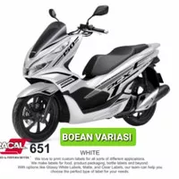 Cutting Sticker Honda PCX 150 PCX 160 PUTIH