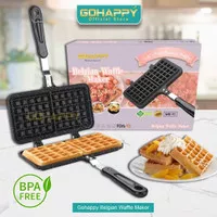 GOHAPPY BELGIAN WAFFLE MAKER CETAKAN WAFEL GHC-51 GHC51 GHC 51 PROMO