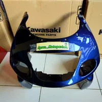 Fairing atas ninja rr old biru dongker / biru navy original Kawasaki