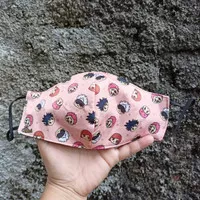 Masker Kain JUJUTSU KAISEN 'Pink' by Candies