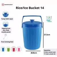 Rice Bucket/Ice Bucket/Termos Nasi/Termos Es Maspion 14 liter Maspion