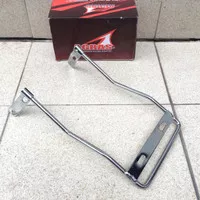 Braket Dudukan Plat Nomor Depan Kawasaki Binter Merzy Merzi GTO KH100