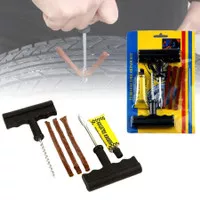 TIRE REPAIR KIT TUBELESS ALAT TAMBAL TAMPAL BAN MOBIL MOTOR TRUK