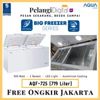 AQUA Chest Freezer Box Peti Es Pembeku Daging - 719 Liter - AQF-725