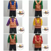 baju adat aceh baju saman anak laki perempuan S M XL XXL dewasa TK SD