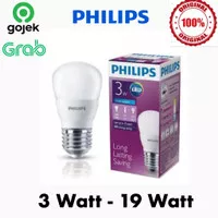 Lampu LED Bohlam Philips 3 4 6 8 10 12 14,5 19 Watt