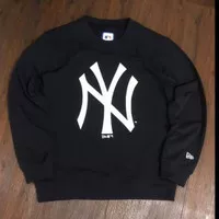 SWEATER PRIA WANITA NEW YORK YANKEES SOFT AND BREATHABLE COTTON FLEECE