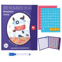 GMM - Buku Edukasi Spelling Game Puzzle Magnetic Number Board