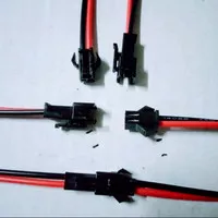 Soket Terminal Kabel Male - Female Conector + Pengait + Kabel Tebal