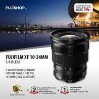 Fujifilm Fujinon Lens XF 10-24mm F/4 R OIS - Hitam