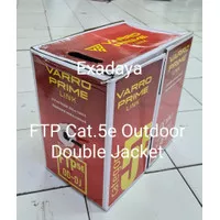 VARRO Kabel FTP Cat.5e / Cable Lan Stp Cat5e Outdoor Double Jacket