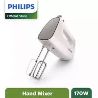 [TERBATAS] Philips Mixer HR1552/50 170W - Abu-abu Hand Mixer