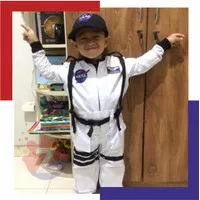 Baju Profesi Astronot Luar Angkasa Anak Lengkap / Kostum Astronot Anak
