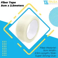 FIBER TAPE 5cm ISOLASI LAKBAN FIBER GLASS 50mm AIRPLANE PESAWAT RC