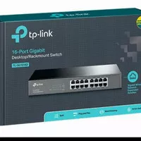 Switch Tp link SG-1016D 10/100/1000mbps 16 port rackmount switch