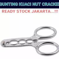 Gunting kuaci kacang kacangan alat pembuka