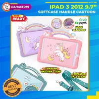 iPad 3 2012 9.7 inch Soft Case Casing Cover Handle Kid Stand Tablet