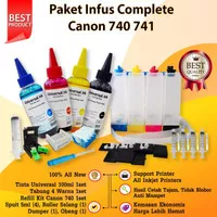 Paket Infus Printer Canon MG2270 MX437 MX457 MX477 MX517 MX527 MX537