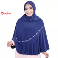 Nafisa Aqila | Jilbab Instan Syar'i | Kerudung Bergo Bordir Premium