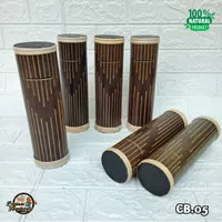 Celengan Bambu Hitam Striped type CB.05