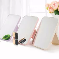 Kaca / Cermin Rias Makeup Kreatif Cermin Lipat Persegi Portable Mirror