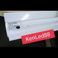 Kap Lampu T8 TKO 1x18/1x8W 9W Housing TL Neon Led 60cm Isi 1Lampu