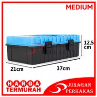 Kenmaster K380 Tool Box Besar Kotak Penyimpanan - Biru