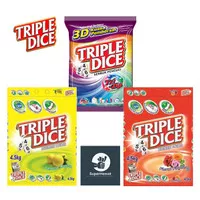 TRIPLE DICE DETERGENT POWDER 4.5 KG --- GOSEND ONLY