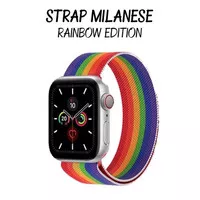 Strap Apple Watch Milanese Rainbow Edition Magnetic 38mm/40mm 42mm/44m