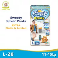 Sweety Silver Pants L28 | Popok Sweety L 28