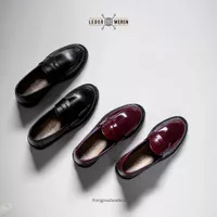 Sepatu Loafer Pria - Leder Penny Loafer - Lederweren