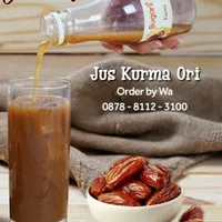 Jus/juice/jus buah/Jus Kurma/dates/Minuman sehat/JusKurma Murni 235 ml