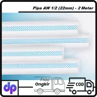 Pipa PVC AW 1/2 (22mm) - 2 Meter