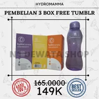 PAKET 3 BOX FREE TUMBLR hydromamma hydromama asi booster vit ibu hamil