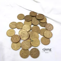 uang logam Rp 50 komodo mahar seserahan koin antik kuno