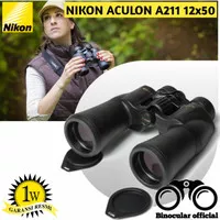 Teropong Nikon Aculon A211 12x50 Binocular Nikon Garansi Resmi 1thn