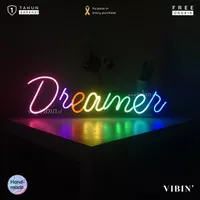 DREAMER - Neon flex Custom neonsign neon flex lampu dekorasi