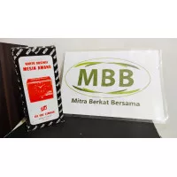 Kartu Absen MBB Ceklok Manual 1 Pack isi 100 lembar