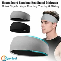 Bandana Kepala Headband Olahraga Elastis Sepeda Running Yoga Touring