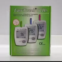 Easy Touch GCHB Alat Cek Gula Darah Kolesterol Hemonglobin HB 3in 1